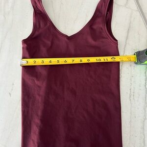 White House Black Market Deep Red Tank Top